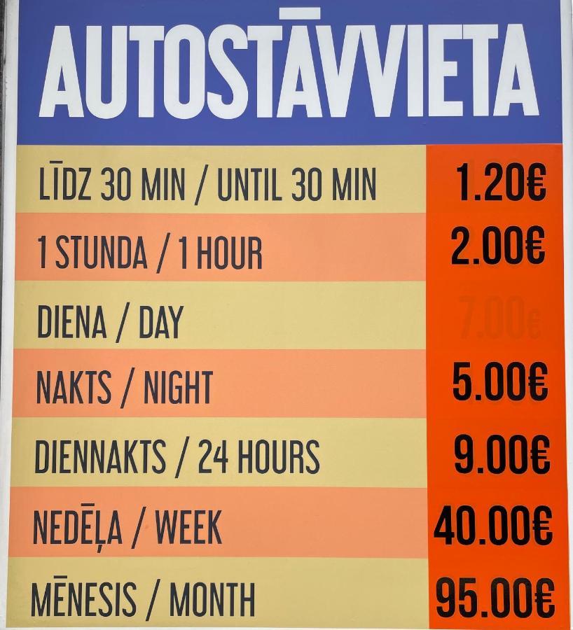 Anna's guesthouse Riga Eksteriør billede